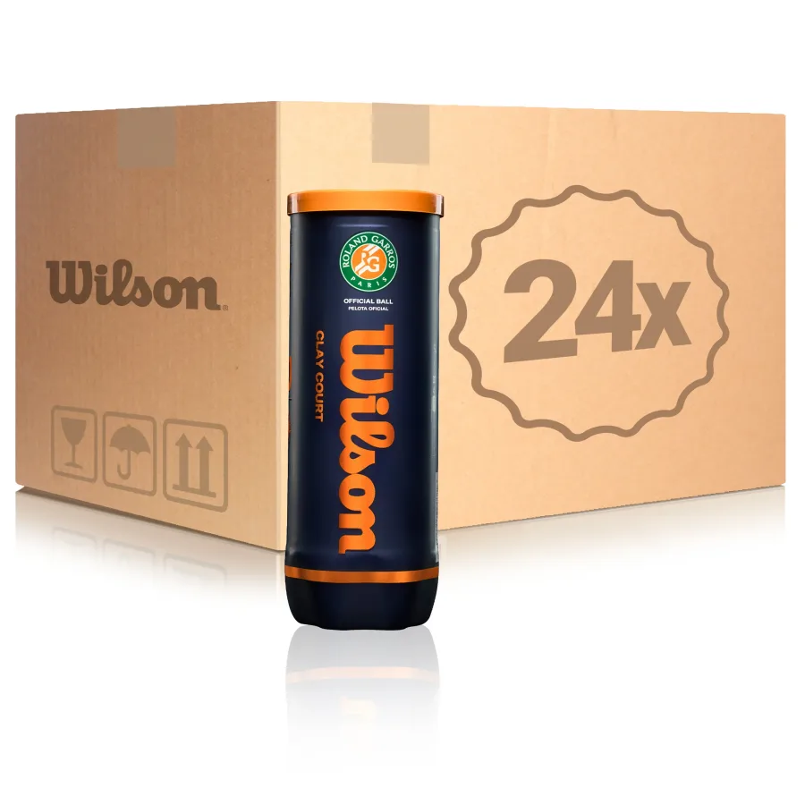 Wilson Wilson 24x 3er Dose Roland Garros Official im Karton