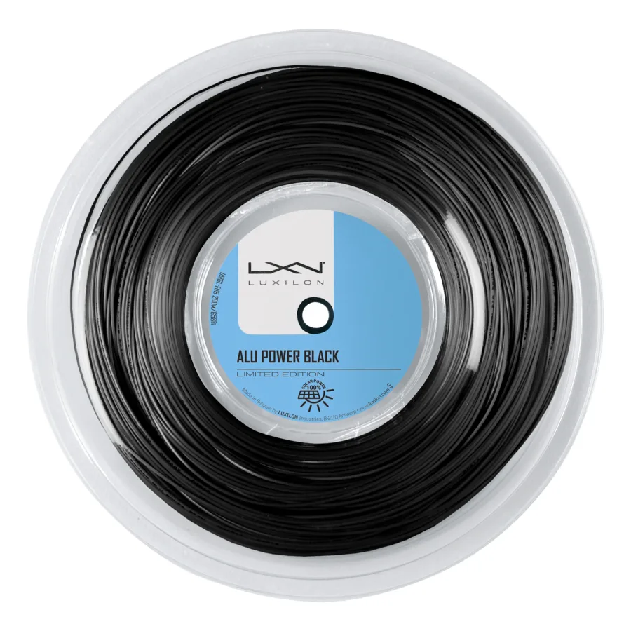 Luxilon Luxilon Alu Power Black Ltd Saitenrolle 200m - Schwarz