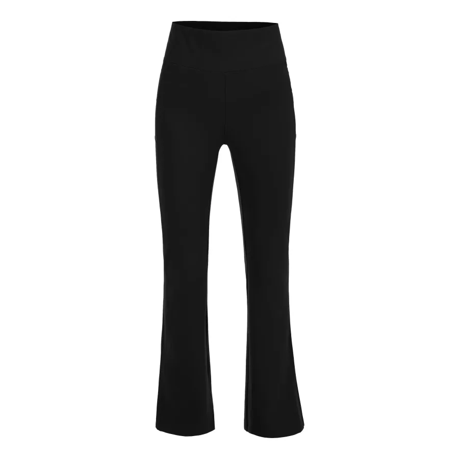 Quiet Please Quiet Please Tonal Core Flare Trainingshose Damen - schwarz