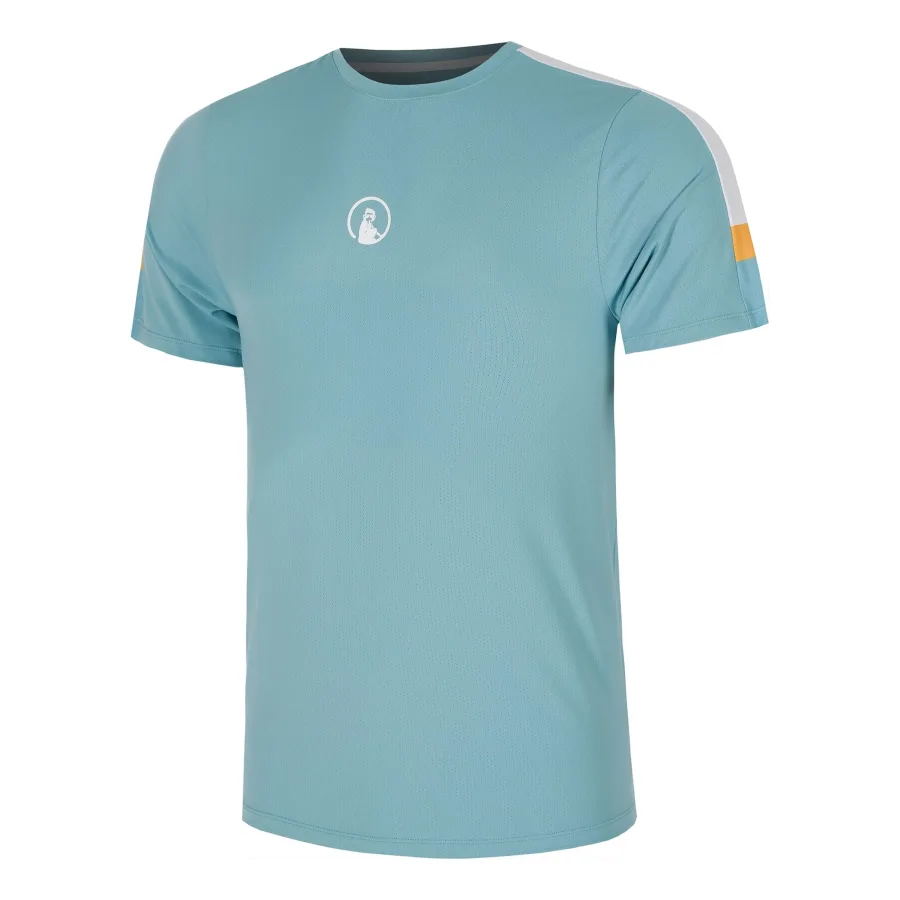 Quiet Please Quiet Please Endlessly Receiver Hori T - Shirt Herren Hellblau, Mehrfarbig