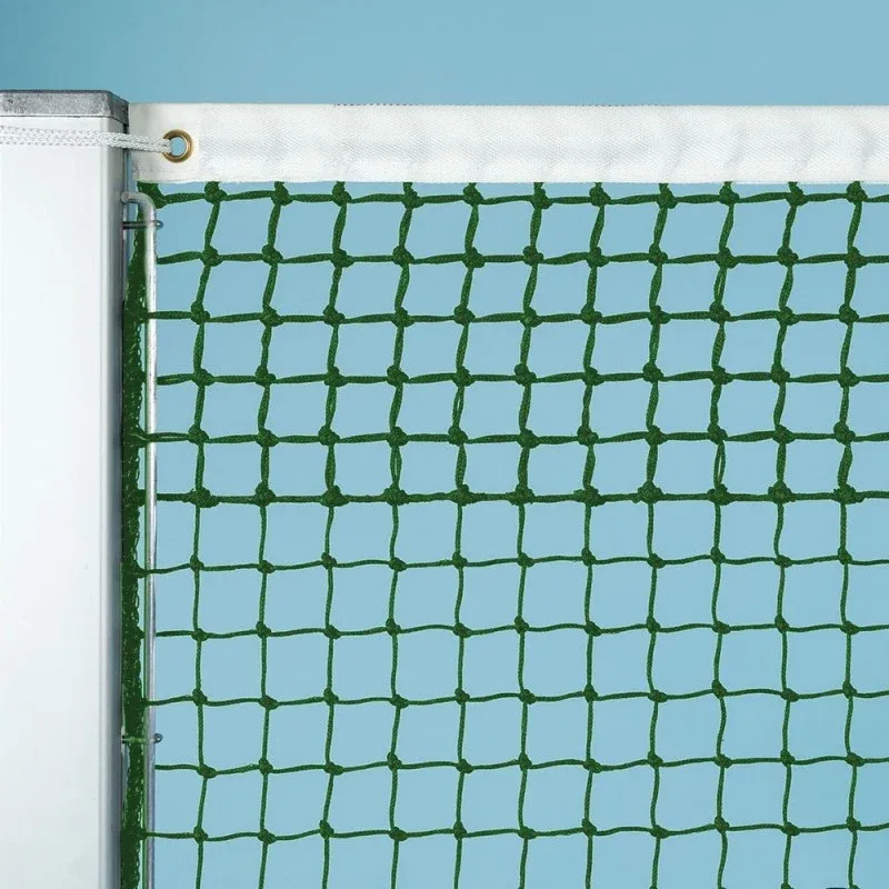 Tegra Tegra Tennisnetz 3mm Mit 5 Doppelreihen - Grün