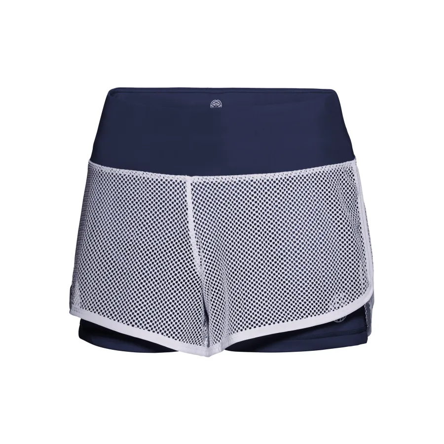 BIDI BADU BIDI BADU Efia Tech (2in1) Shorts Damen - Dunkelblau, Weiß