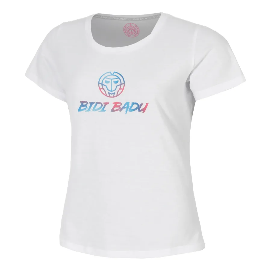 BIDI BADU BIDI BADU Logo Chill T - Shirt Damen weiß