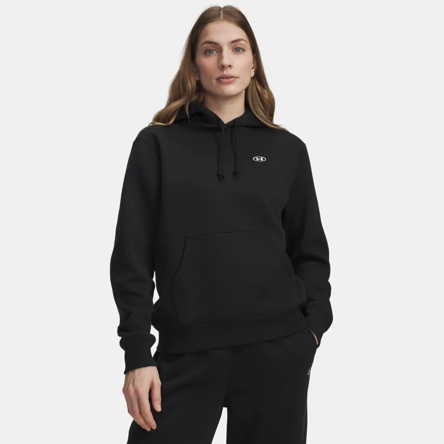 Under Armour Rival Fleece Hoody Damen - schwarz, weiß