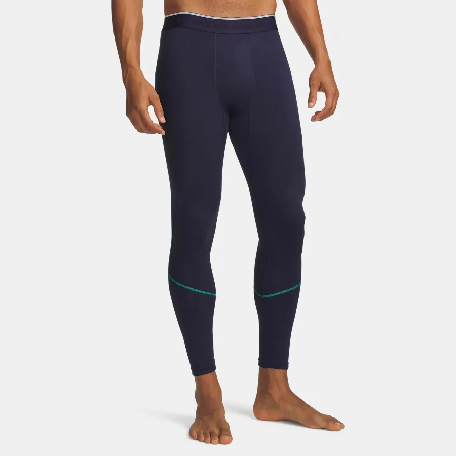 Under Armour Coldgear Elite Tight Herren - blau, silber