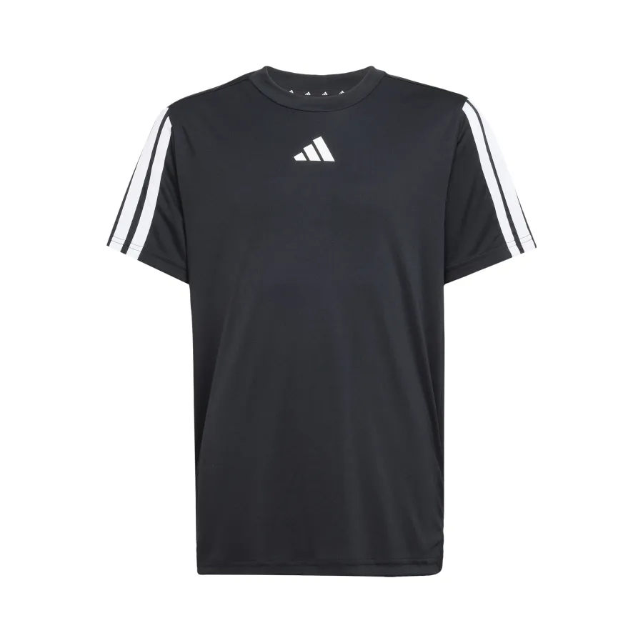 adidas adidas Training Essentials 3 Stripes T - Shirt Kinder Schwarz, Weiß
