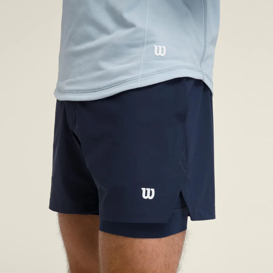 Wilson Wilson Set Point 7in Lined Shorts Herren