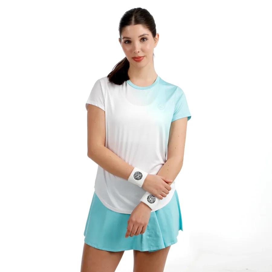 BIDI BADU BIDI BADU Crew Fade 2.0 T - Shirt Damen türkis, weiß