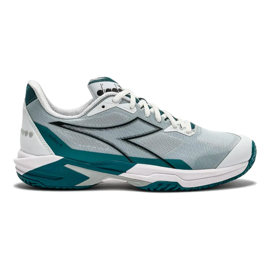 Diadora Diadora Trofeo 4 Allcourtschuh Herren - weiß, schwarz