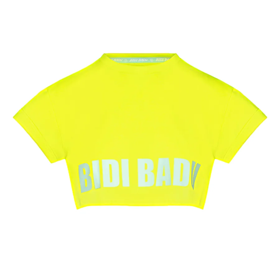 BIDI BADU BIDI BADU Abdominis Crop Move T - Shirt Damen Neongelb
