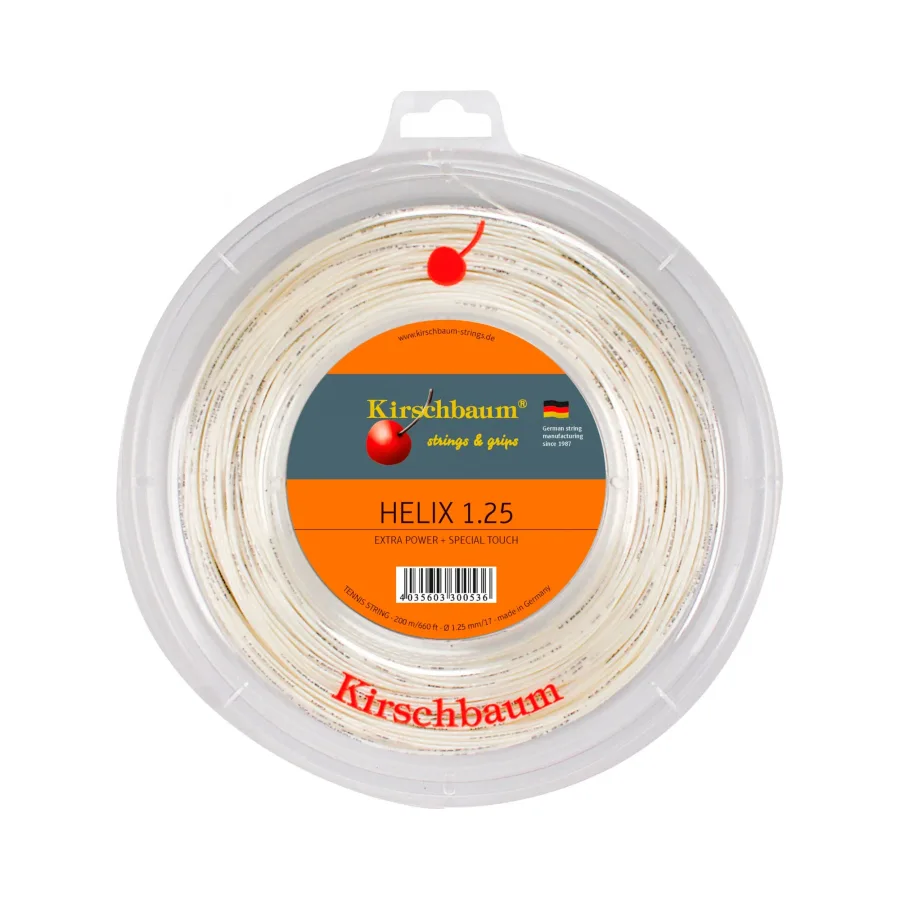 Kirschbaum Kirschbaum Helix Saitenrolle 200m - Weiß