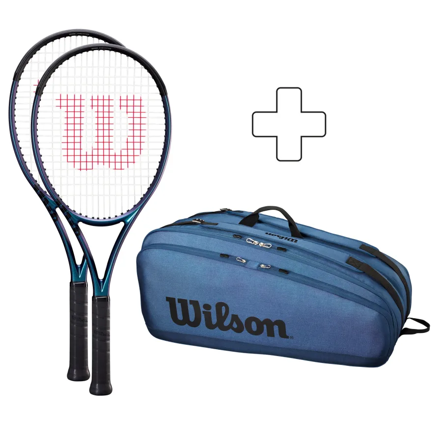 Wilson Wilson 2x 100 V4.0 plus Schlägertasche