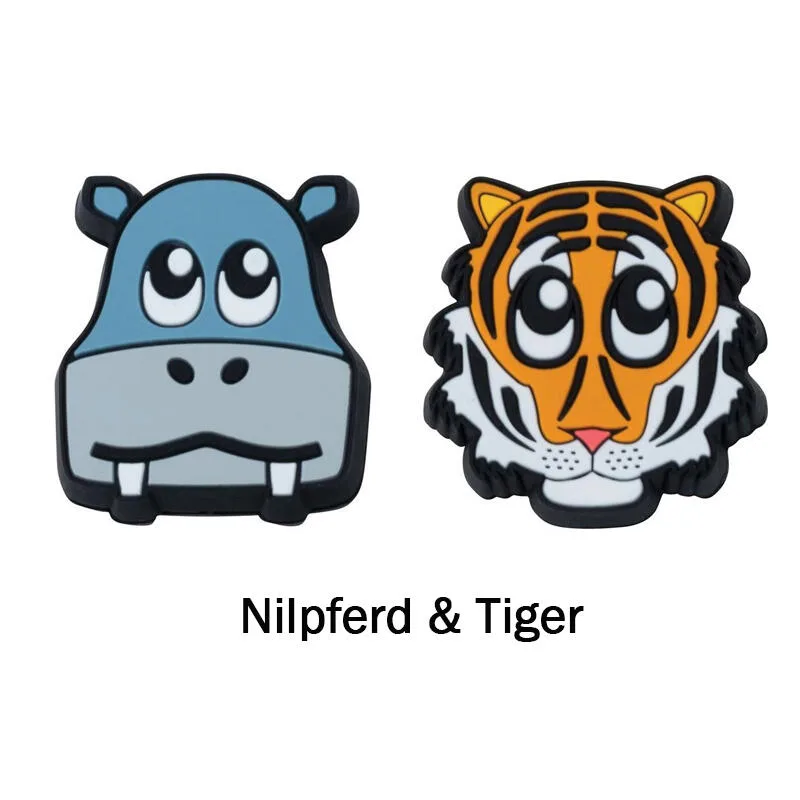 Gamma Gamma Vibrationsdämpfer Zoo Damps Nilpferd/Tiger
