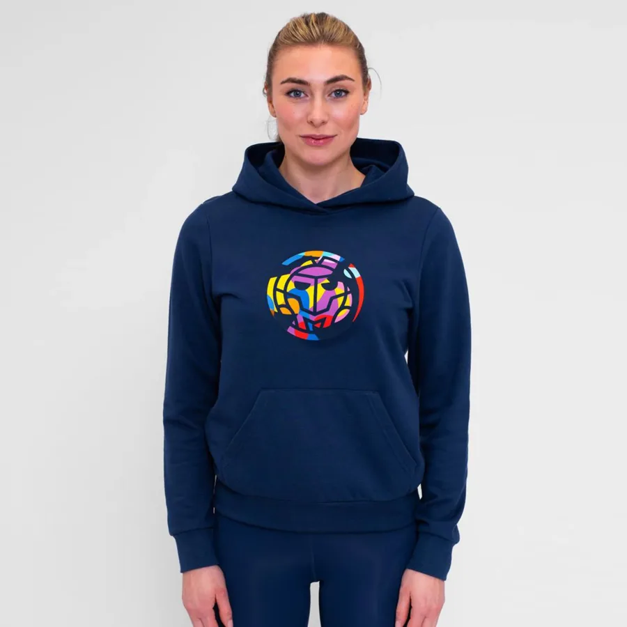 BIDI BADU BIDI BADU Twiggy Chill Hoody Damen - Dunkelblau, Mehrfarbig