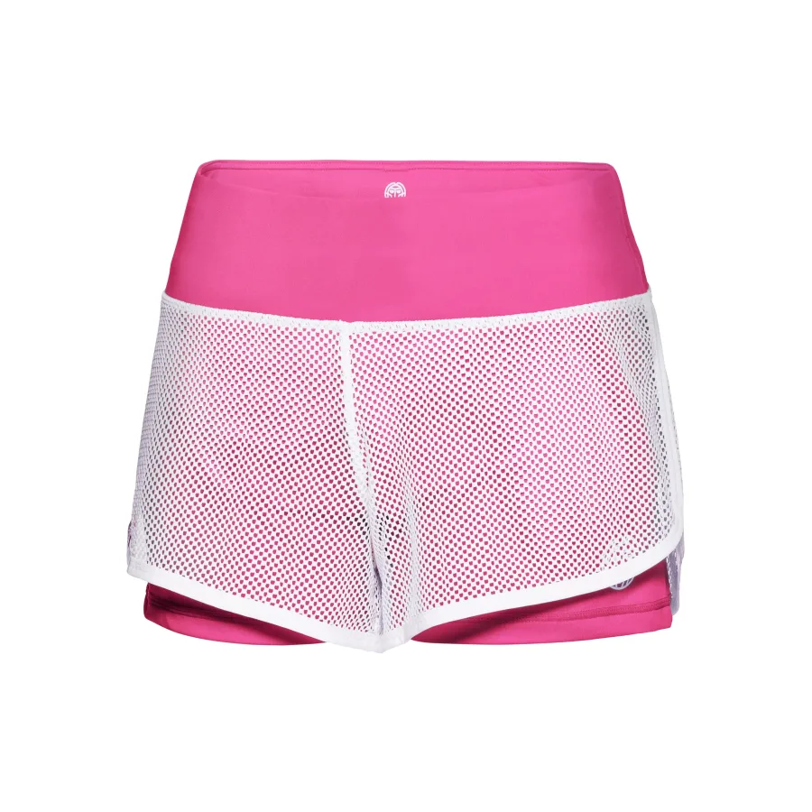 BIDI BADU BIDI BADU Efia Tech (2in1) Shorts Damen - Pink, Weiß