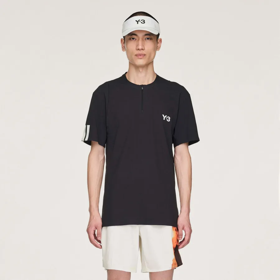 adidas adidas Y - 3 Zip T Shirt Herren