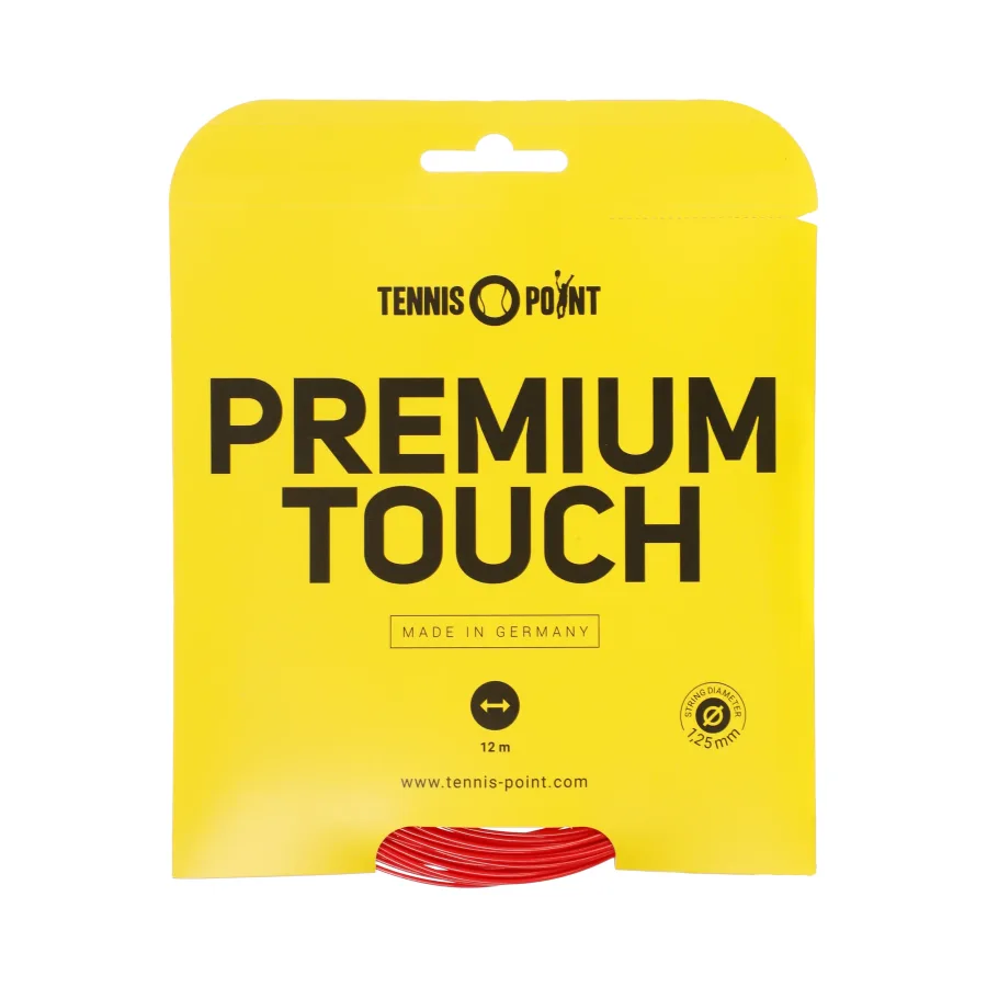 Tennis-Point Tennis - Point Premium Touch Saitenset 12m Rot