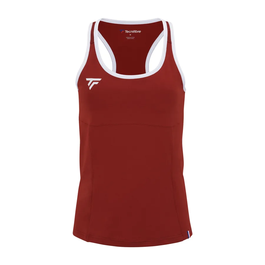 Tecnifibre Tecnifibre Team Tank - Top Damen Dunkelrot