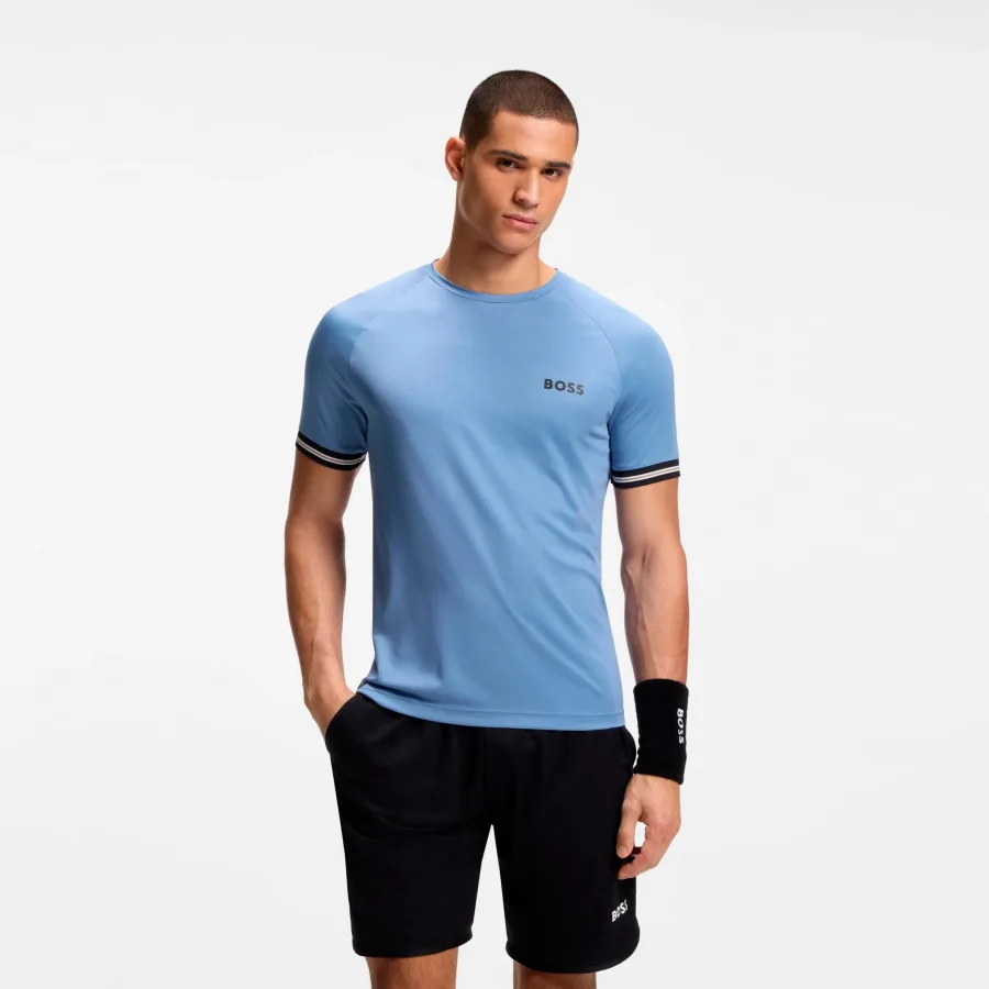Boss BOSS Serve 2 T - Shirt Herren blaugrau