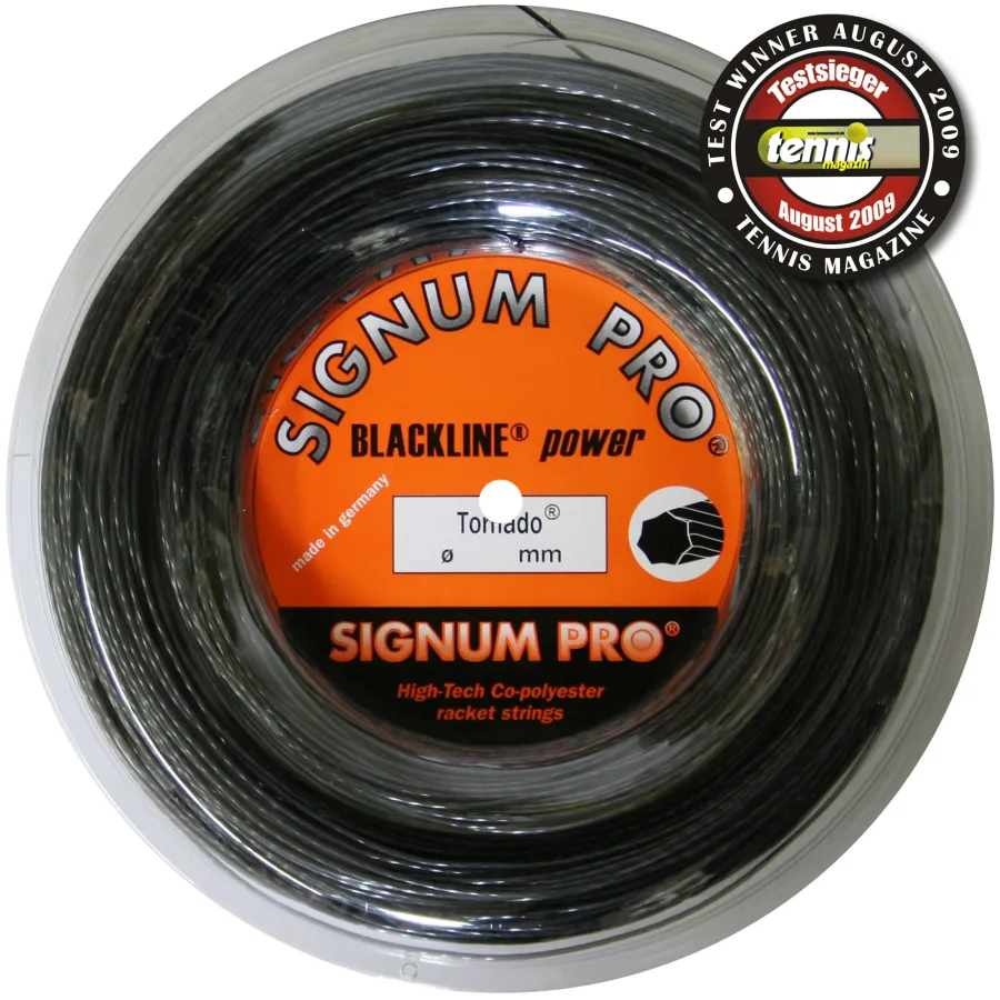 Signum Pro Tornado Saitenrolle 200m-Schwarz