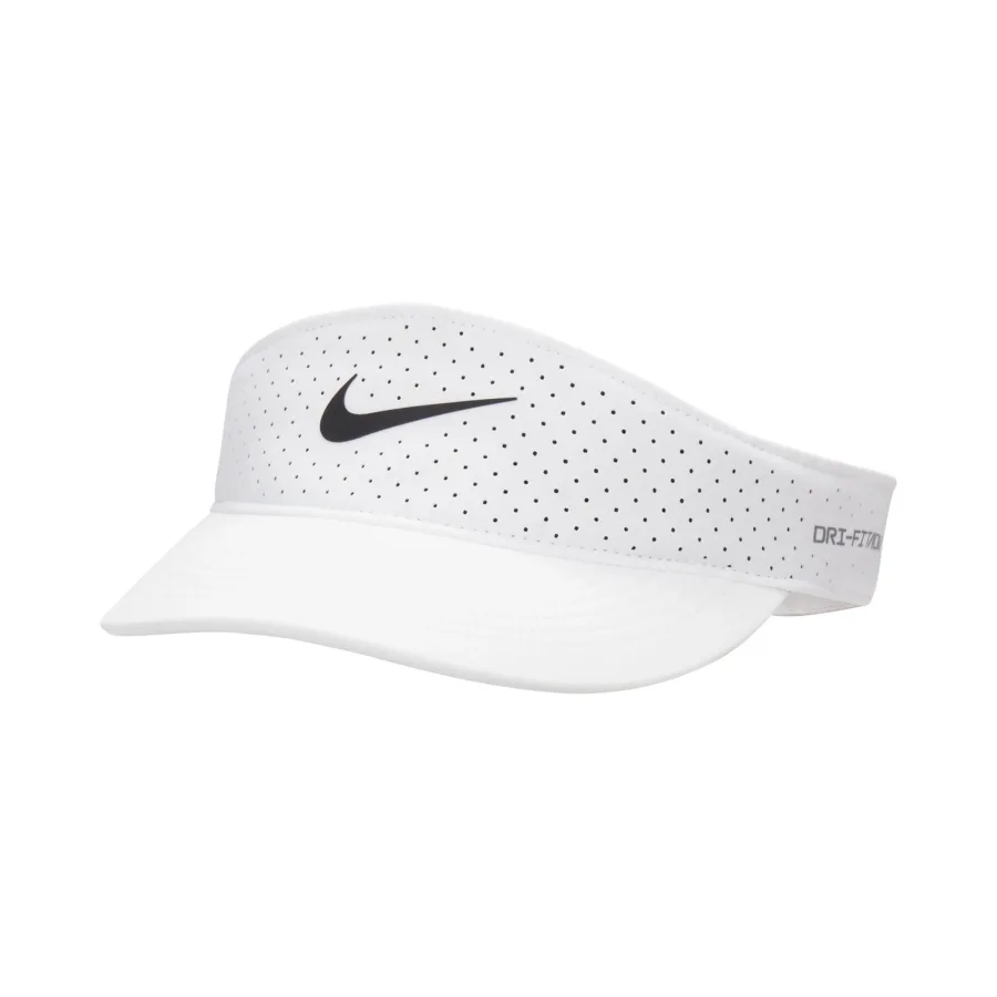 Nike Dri-Fit Advantage Visor-Weiß,Schwarz