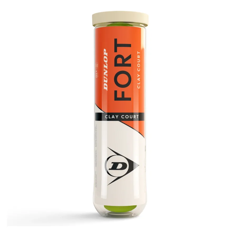 Dunlop Fort Clay Court 4er Dose