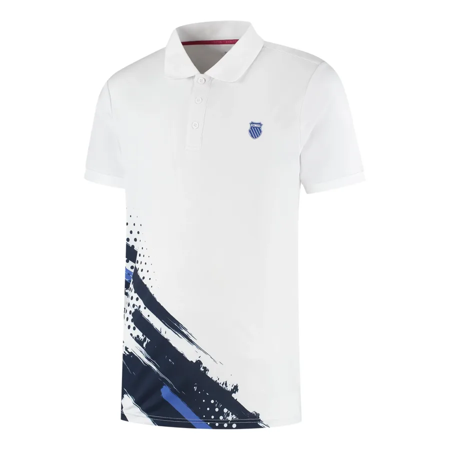 K-Swiss K - Swiss Hypercourt Print Polo Herren