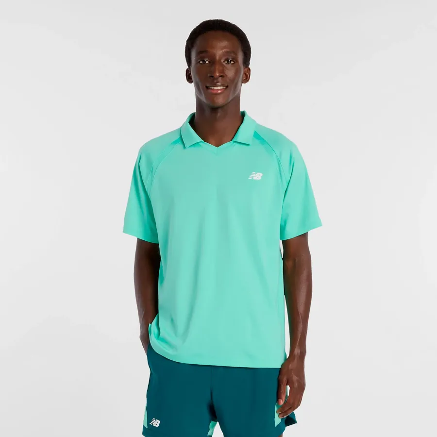New Balance New Balance Tournament T - Shirt Herren mint, weiß