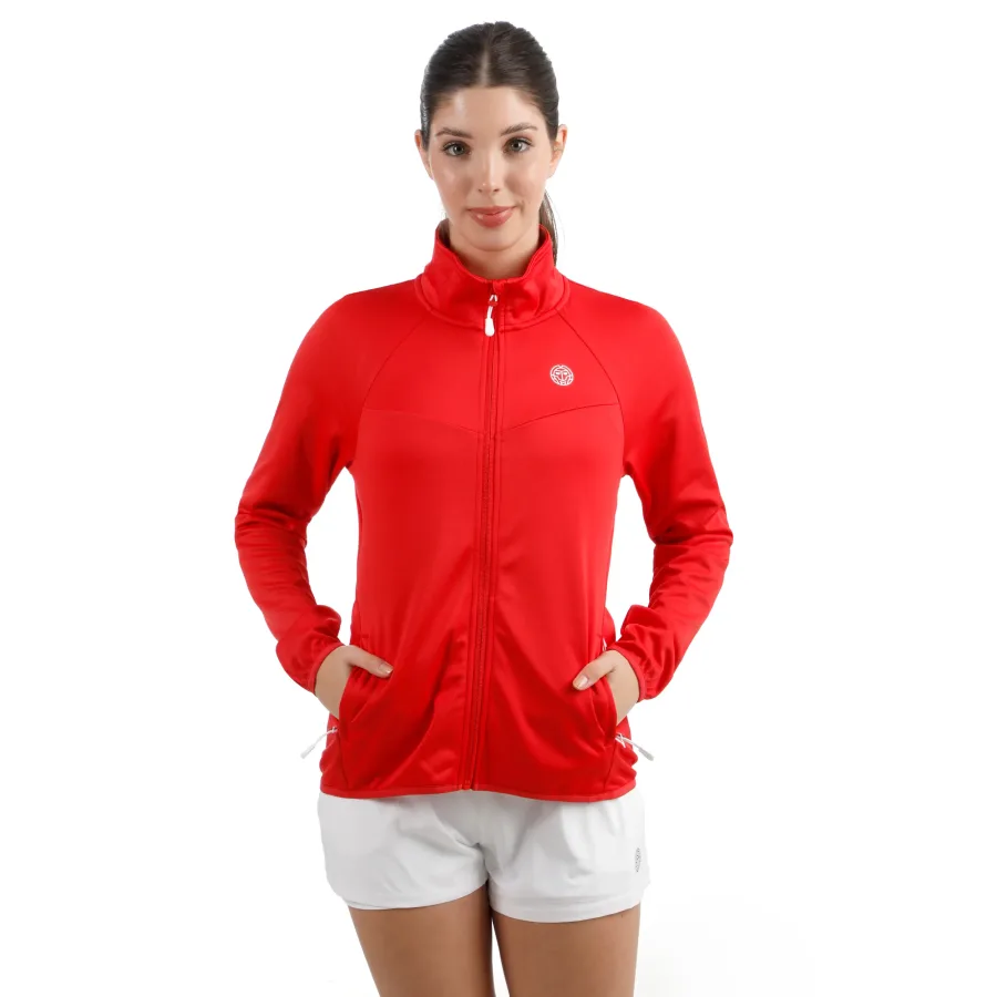 BIDI BADU BIDI BADU Crew 2.0 Trainingsjacke Damen - rot