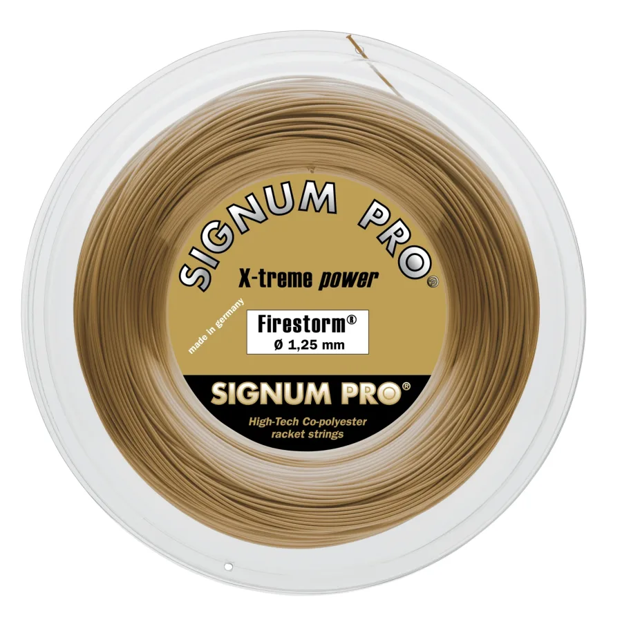 Signum Pro Firestorm Metallic Saitenrolle 200m-Gold