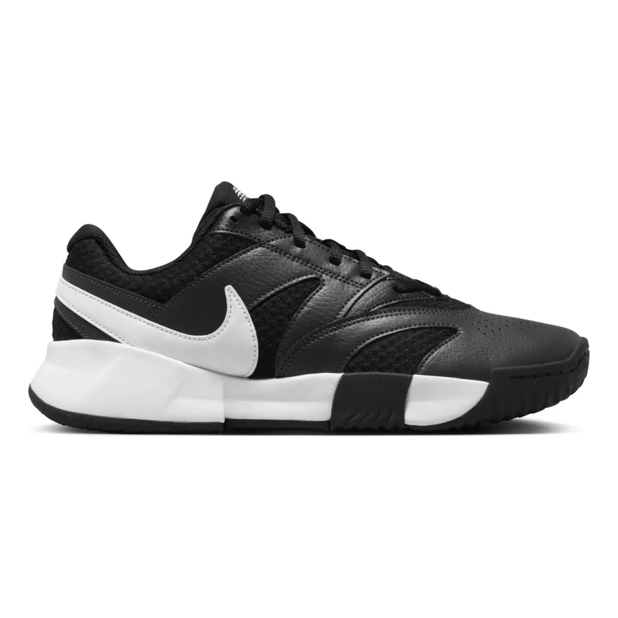 Nike Court Lite 4 Sandplatzschuh Damen-Schwarz,Weiß