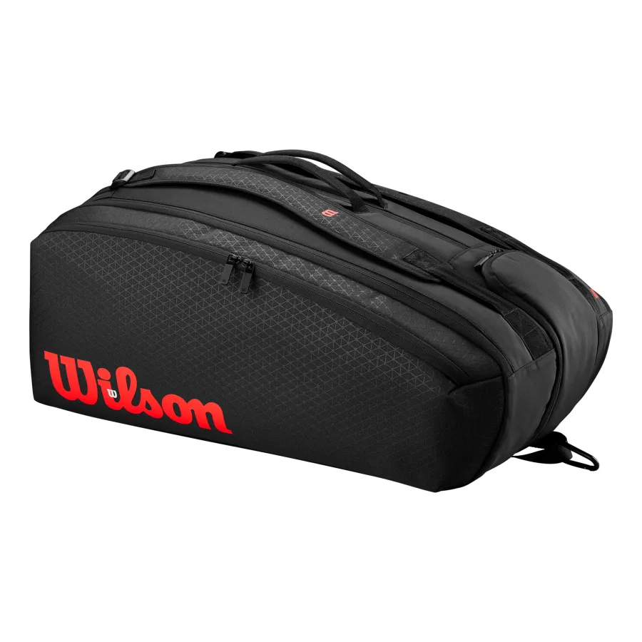 Wilson Clash V3 Super Tour Schlägertasche 15er-Schwarz