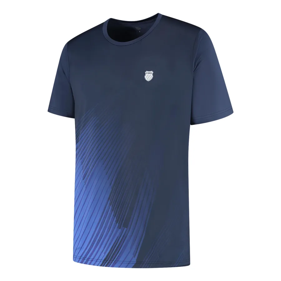 K-Swiss K - Swiss Hypercourt Print T Shirt Herren