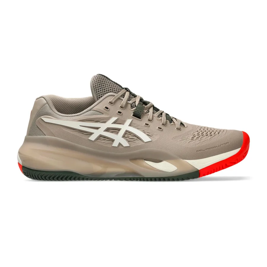 ASICS Gel-Resolution X Sandplatzschuh Herren - beige, weiß