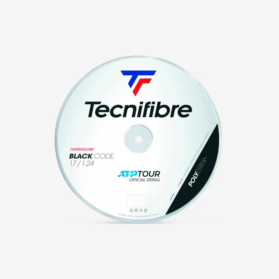 Tecnifibre Tecnifibre Tennissaite - Black Code Monofaser 1,24 mm 200 m Rolle schwarz