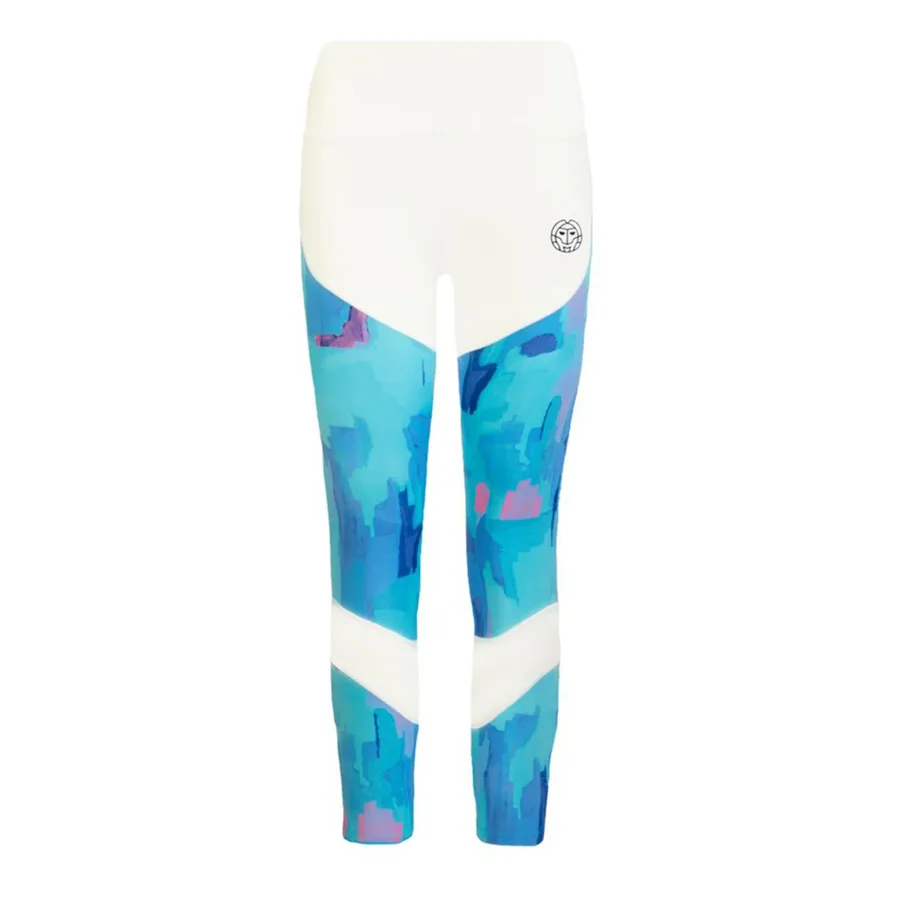 BIDI BADU BIDI BADU Abiba Tech Mesh Tight Damen - Weiß, Hellblau