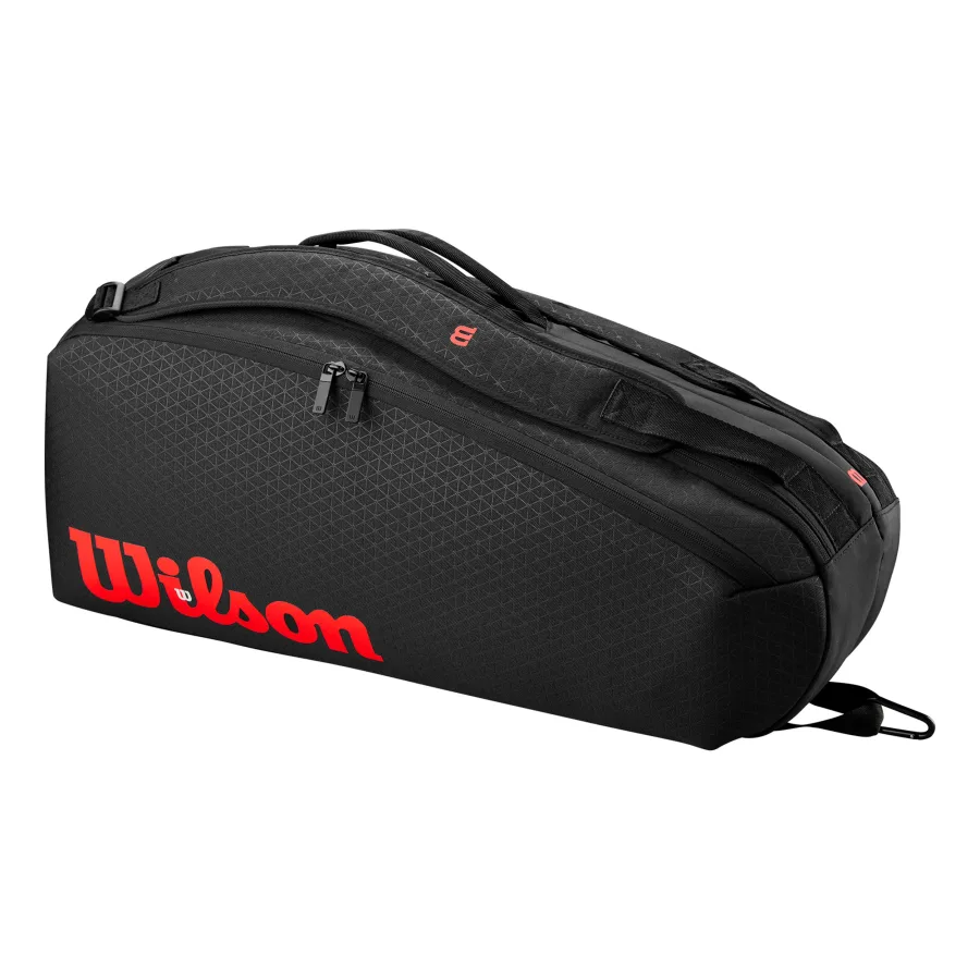 Wilson Clash V3 Super Tour Schlägertasche 6er-Schwarz