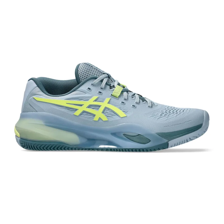 ASICS Gel-Resolution X Sandplatzschuh Herren - grau, grün