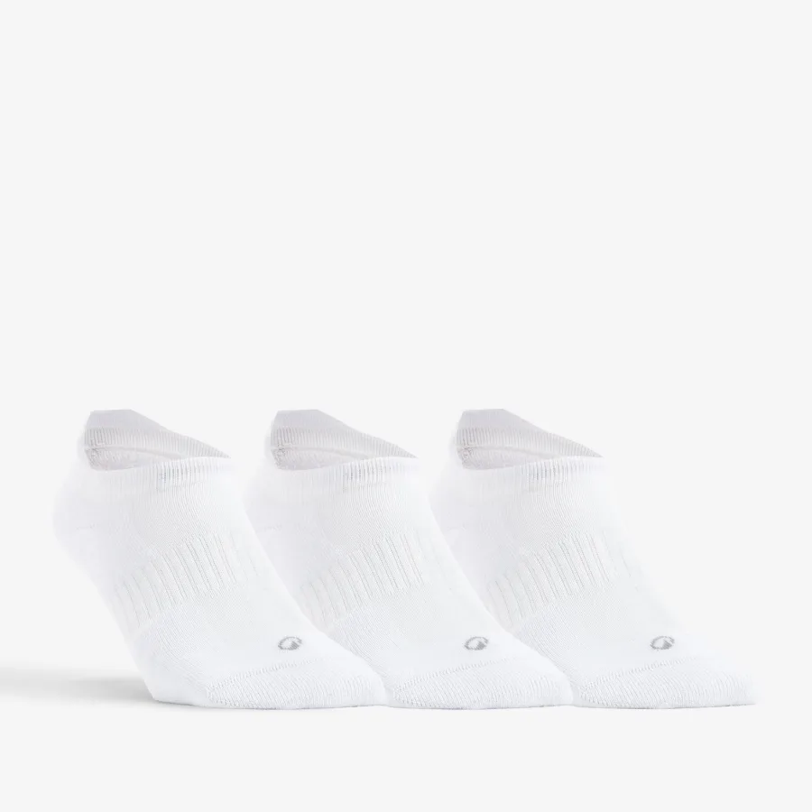 Decathlon Tennissocken Low 3er-Pack - RS 500 weiß