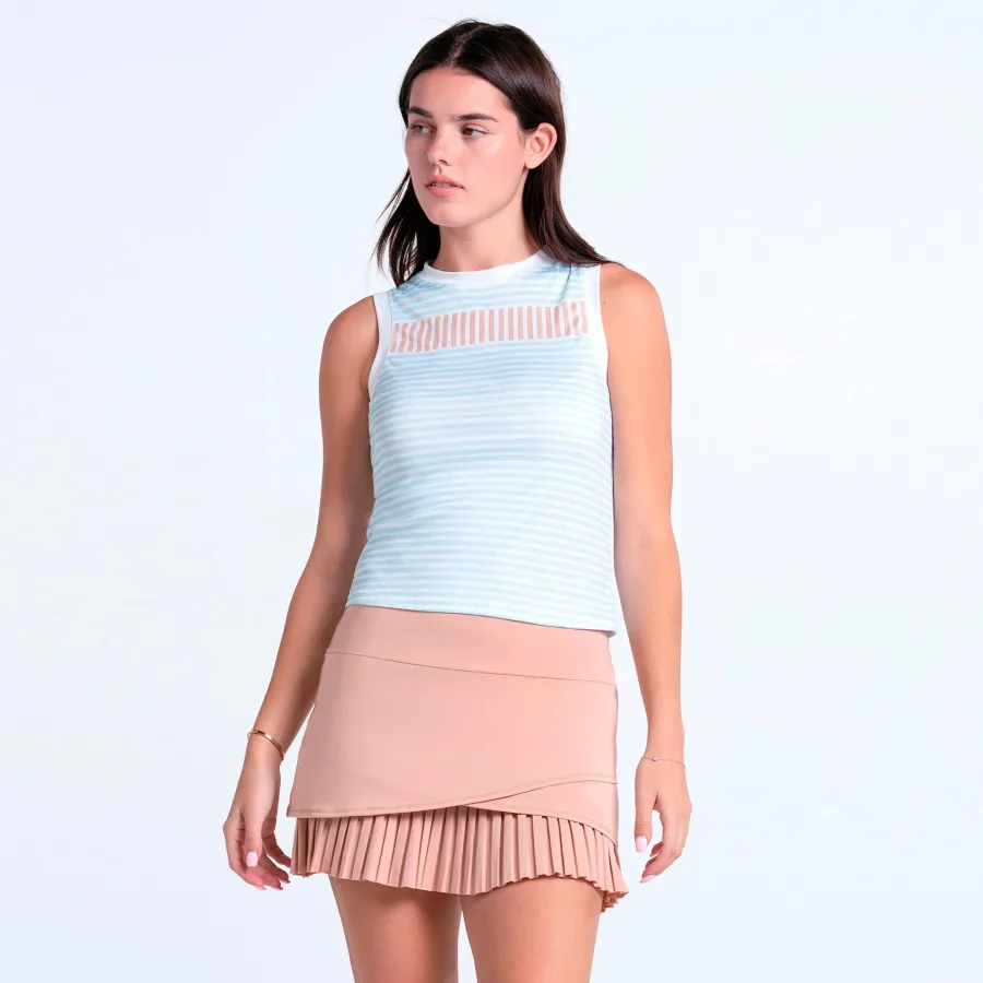 Lucky in Love Lucky in Love Weave Stripe Muscle Tank - Top Damen