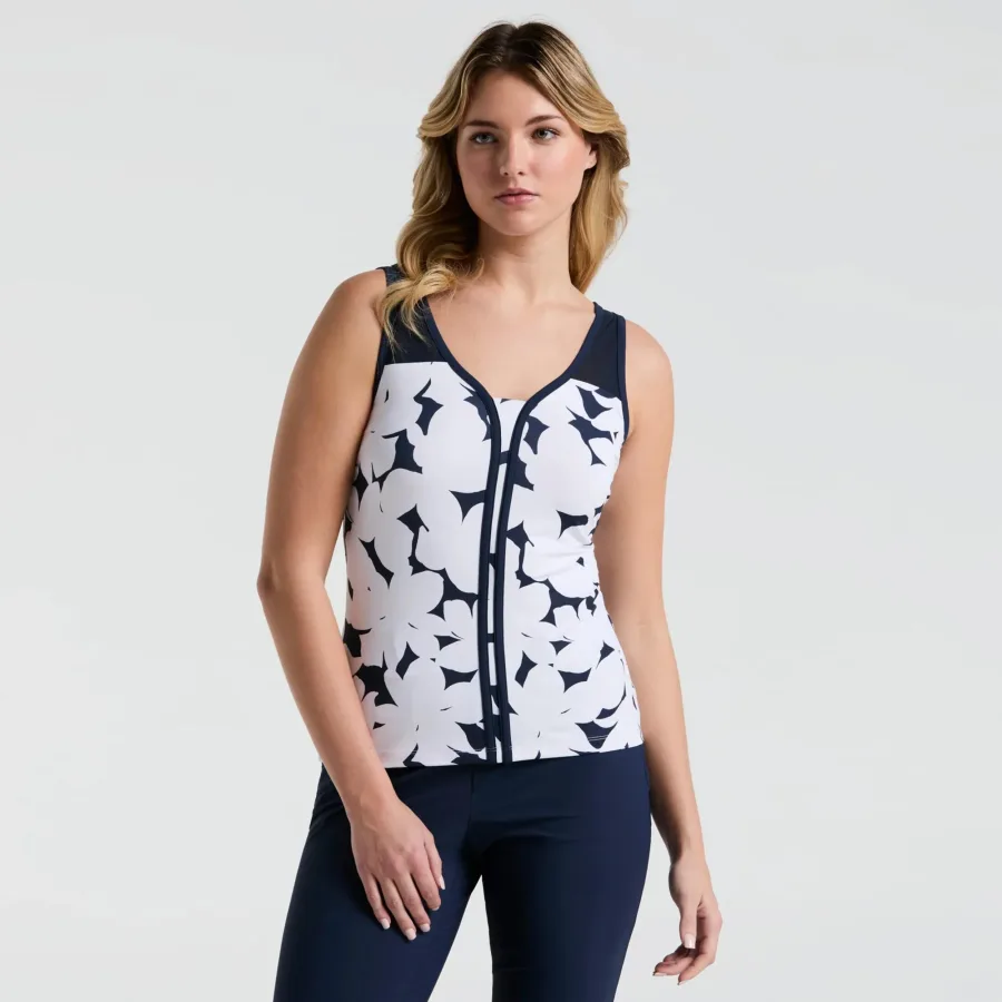 Original Penguin Original Penguin Riviera Floral Tank - Top Damen Dunkelblau
