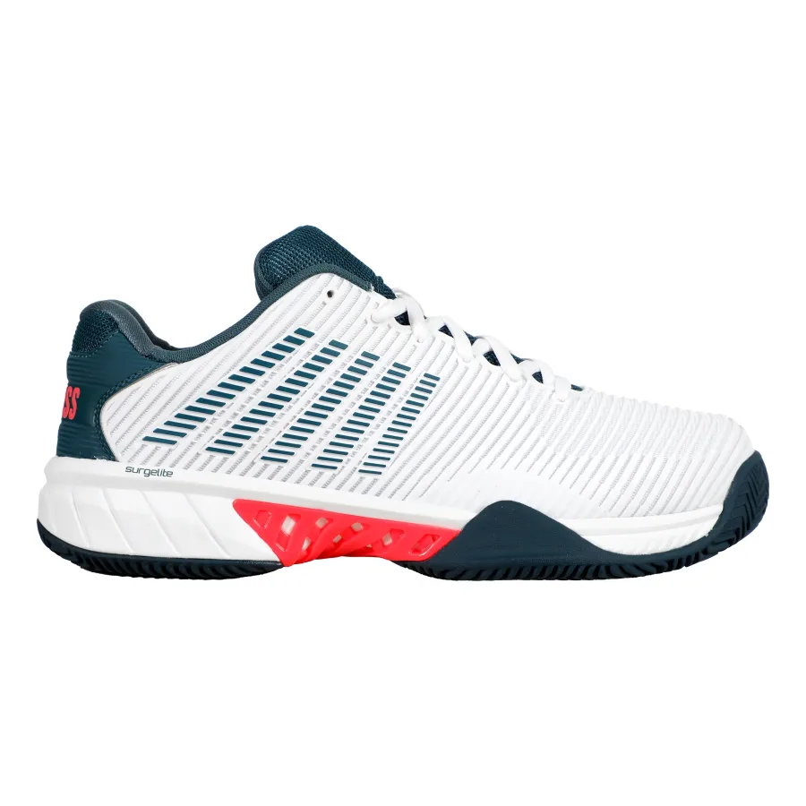 K-Swiss Hypercourt Express 2 Sandplatzschuh Herren-Hellgrau,Dunkelblau
