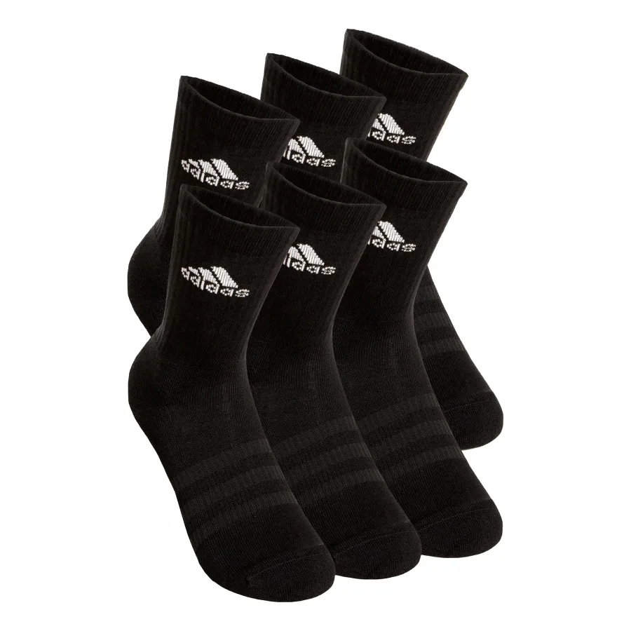 adidas Crew Sportswear Ankle Sportsocken 6er Pack-Schwarz,Weiß