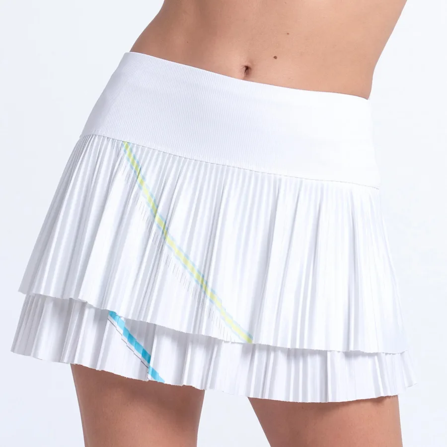 Lucky in Love Lucky in Love Lavish Stroke Pleated Rock Damen