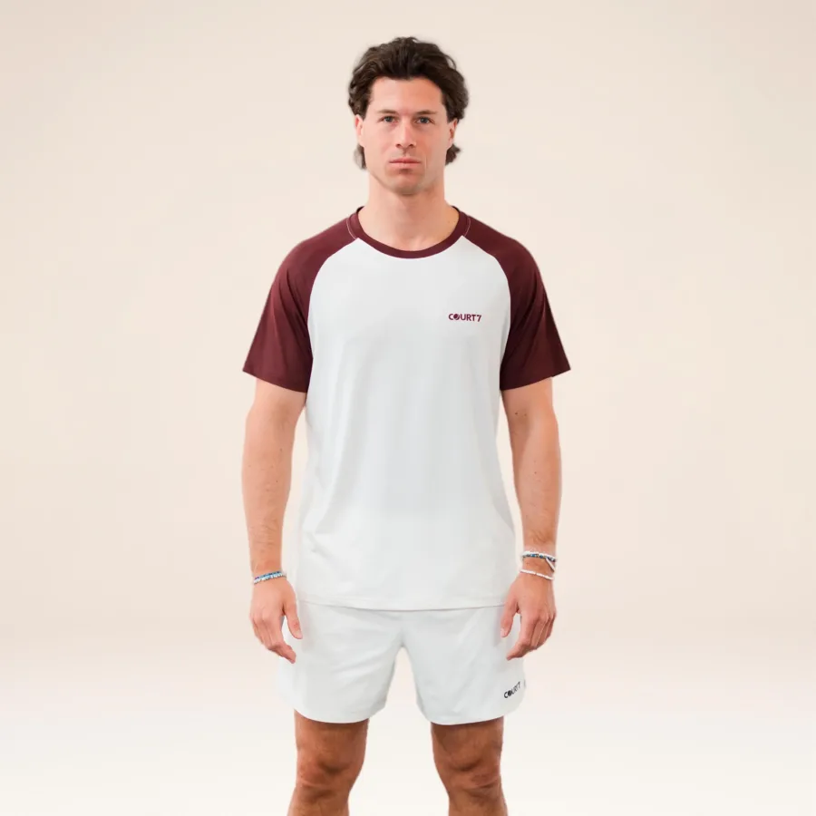 COURT7 COURT7 Performance Raglan Contrast T - Shirt Herren