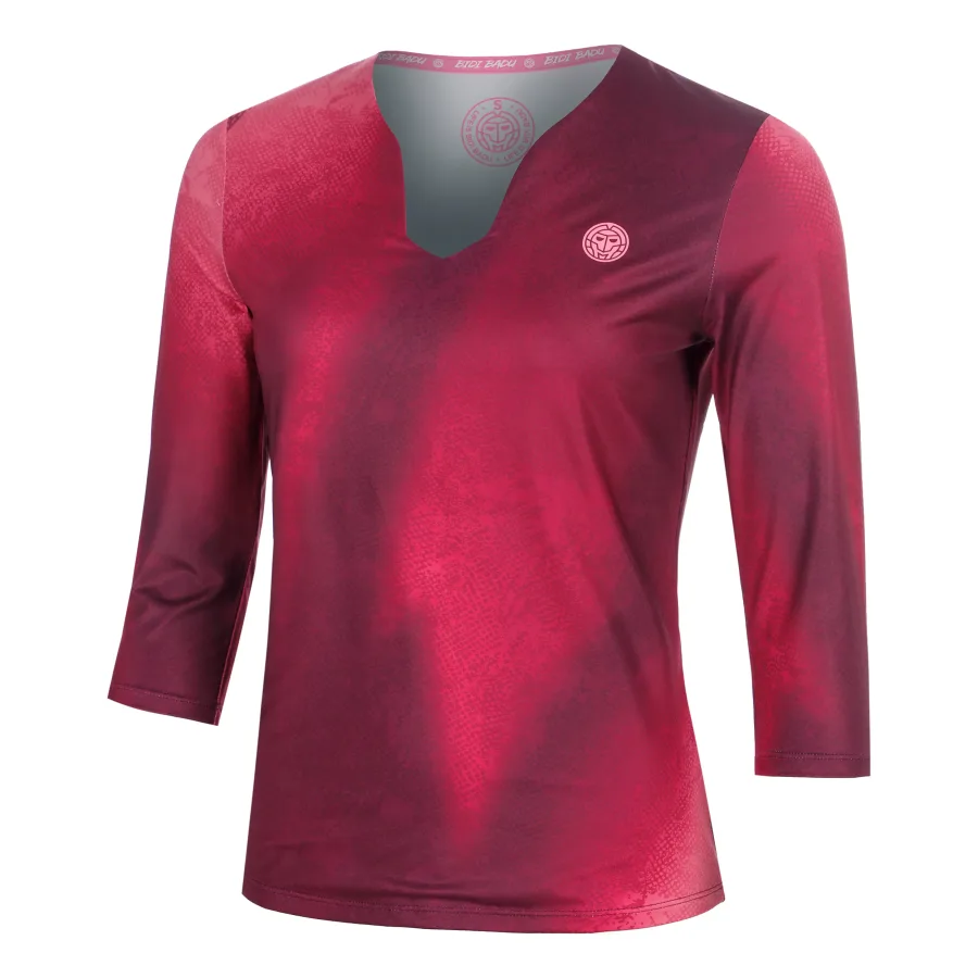 BIDI BADU BIDI BADU Freeze Out V - Neck Printed Longsleeve Damen