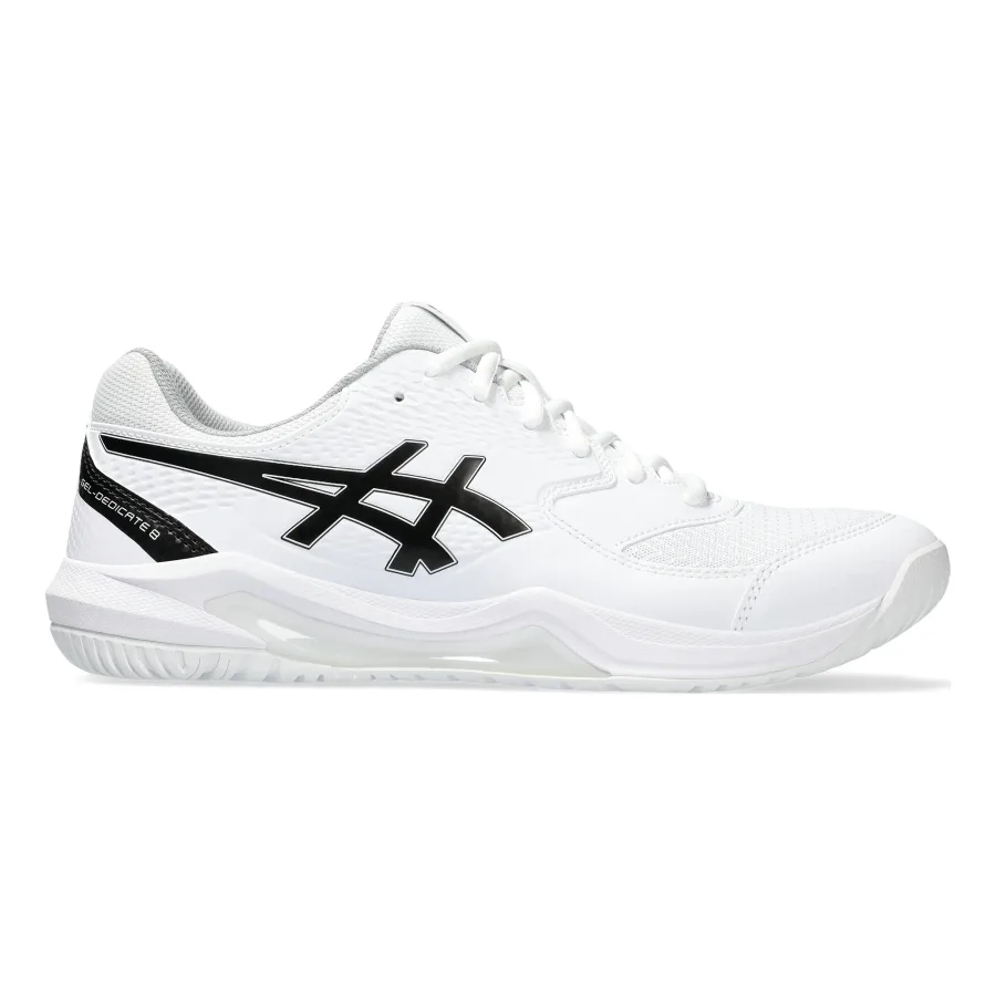 ASICS Gel-Dedicate 8 Allcourtschuh Herren - weiß, schwarz