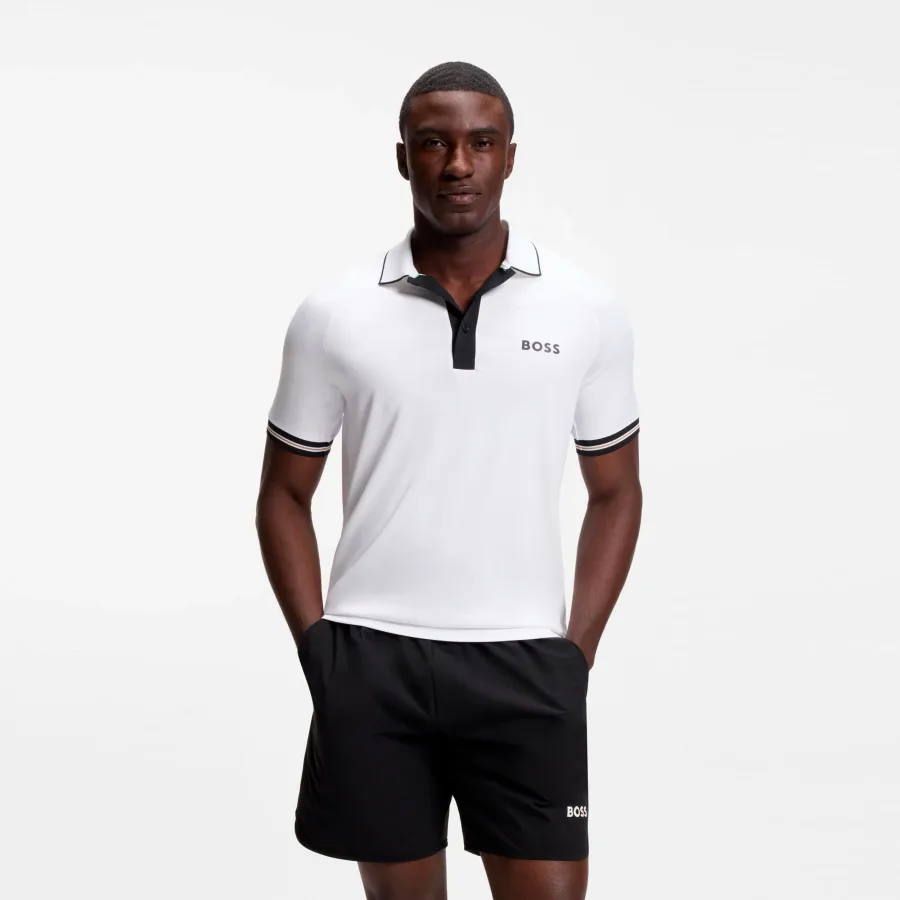 Boss BOSS Serve Polo Herren - weiß