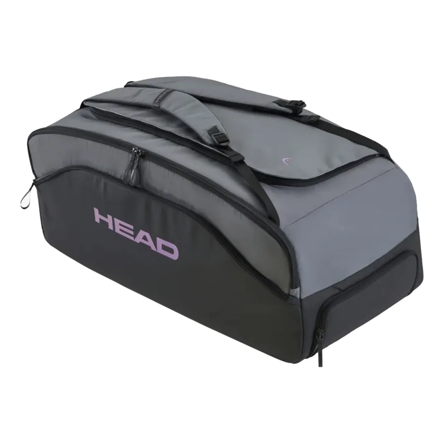 HEAD Pro X Duffle Sporttasche-Schwarz,Grau