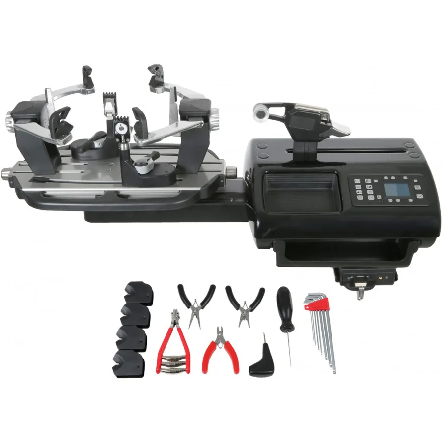 Tennis-Point Tennis - Point Pro Star CB20 Besaitungsmaschine Schwarz, Silber